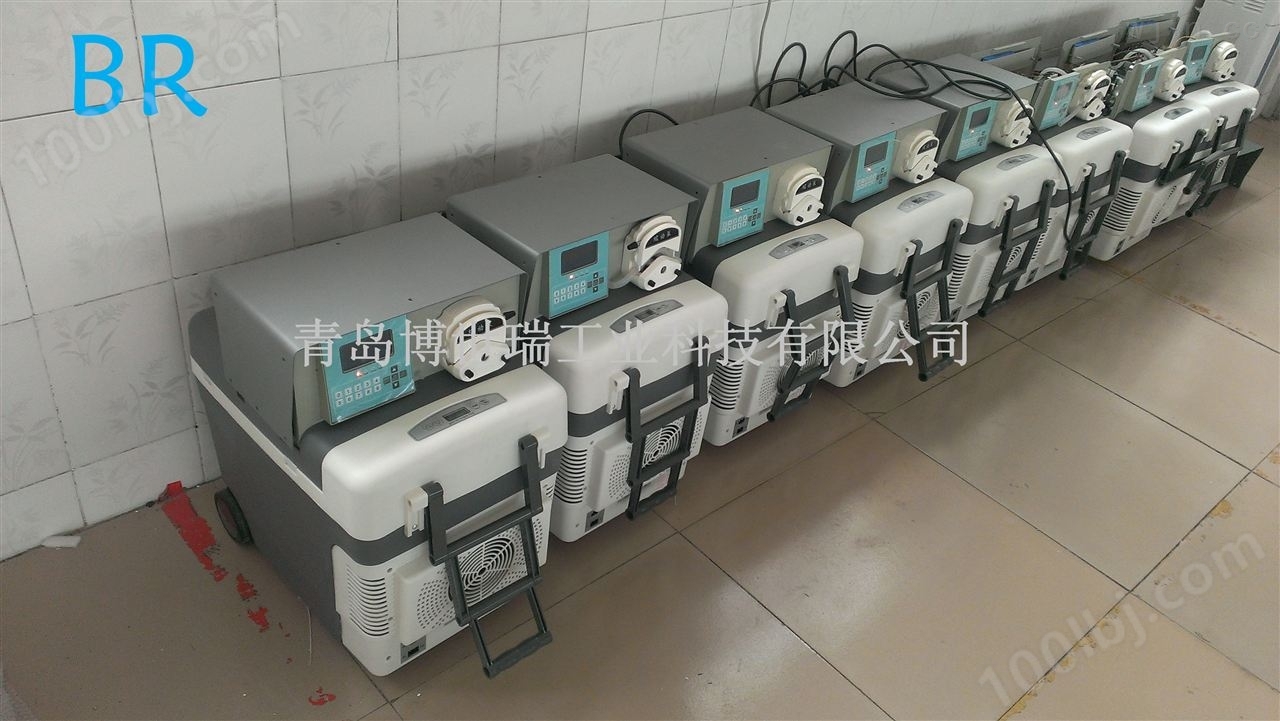 供应BR-8000D恒温冷藏自动水样取样器 渭南水质采样器*