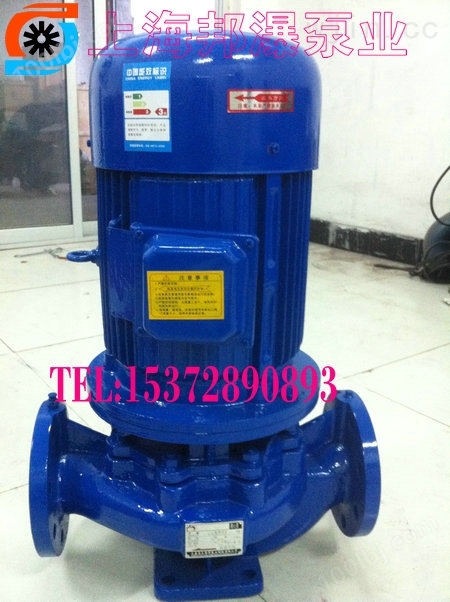 立式热水管道泵,IRG100-160A