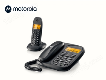 摩托罗拉CL101C电话机,数字无绳电话机,无绳子母机