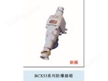 BCX53防爆插销（ⅡB、ⅡC）