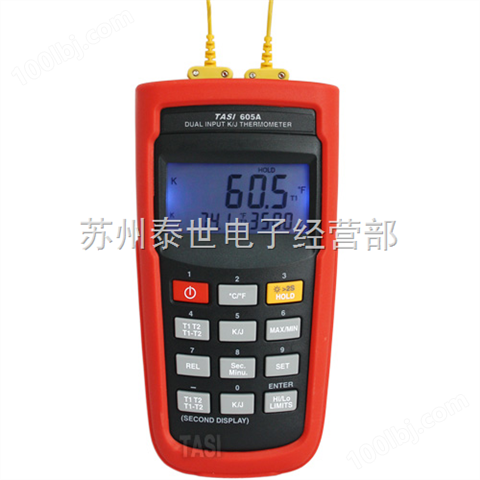 K/J型双组输入温度计 TASI-605A K/J型双组输入温度表 TASI-605A